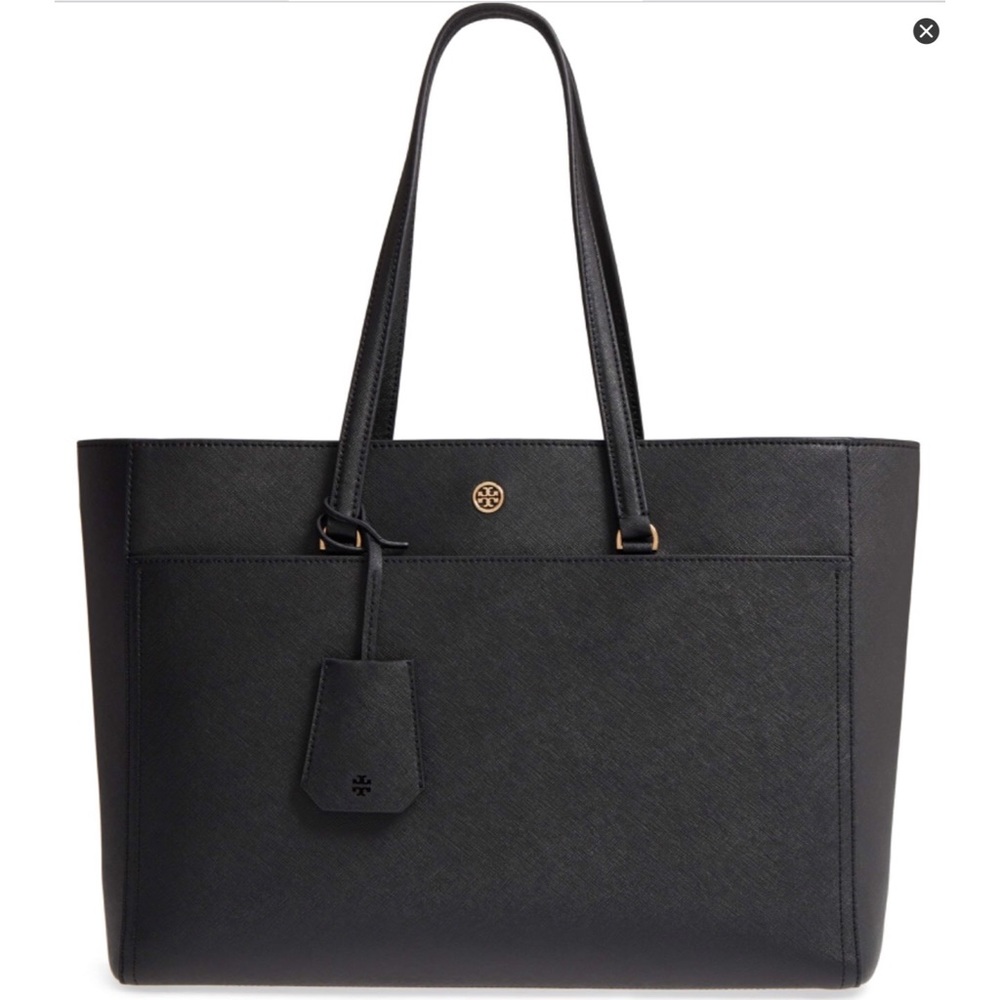 🤩TORY BURCH ROBINSON LEATHER SAFFIANO TOTE 🤩
